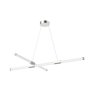 Kuzco Lighting - CH18548-BN - LED Chandelier - Akari - Brushed Nickel