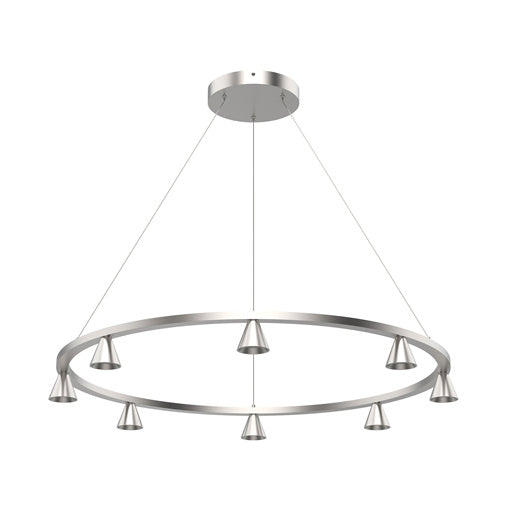 Kuzco Lighting - CH19933-BN - LED Chandelier - Dune - Brushed Nickel