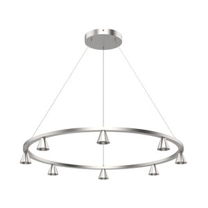 Kuzco Lighting - CH19933-BN - LED Chandelier - Dune - Brushed Nickel