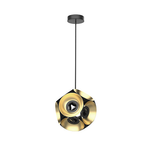 Kuzco Lighting - CH51224-BK/GD - LED Chandelier - Magellan - Black/Gold