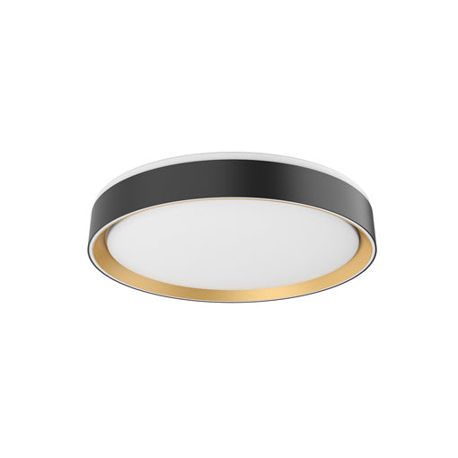 Kuzco Lighting - FM43916-BK/GD - LED Flush Mount - Essex - Black/Gold