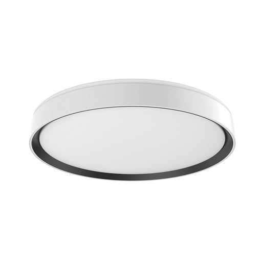 Kuzco Lighting - FM43920-WH/BK - LED Flush Mount - Essex - White/Black