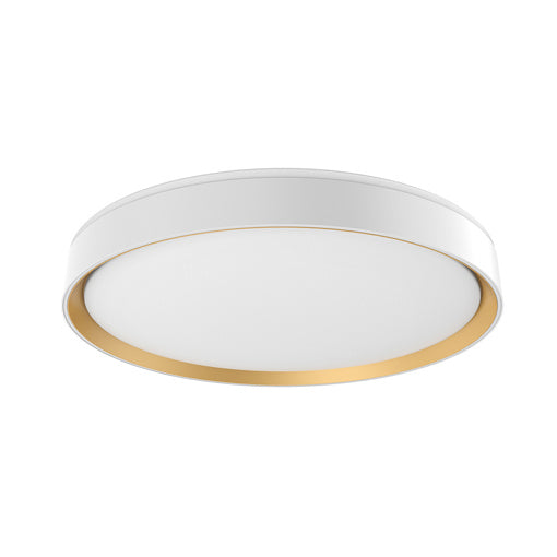 Kuzco Lighting - FM43920-WH/GD - LED Flush Mount - Essex - White/Gold