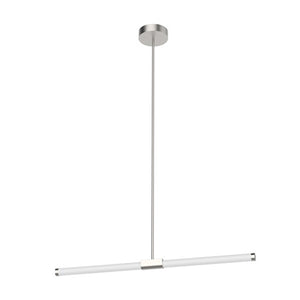 Kuzco Lighting - LP18537-BN - LED Island Pendant - Akari - Brushed Nickel