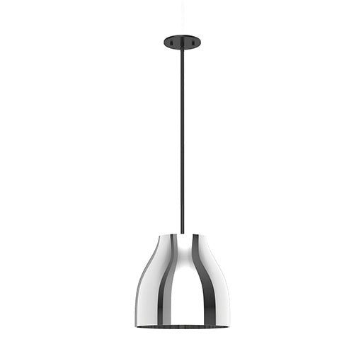 Kuzco Lighting - PD62012-BK/CH - LED Pendant - Trinity - Black/Chrome