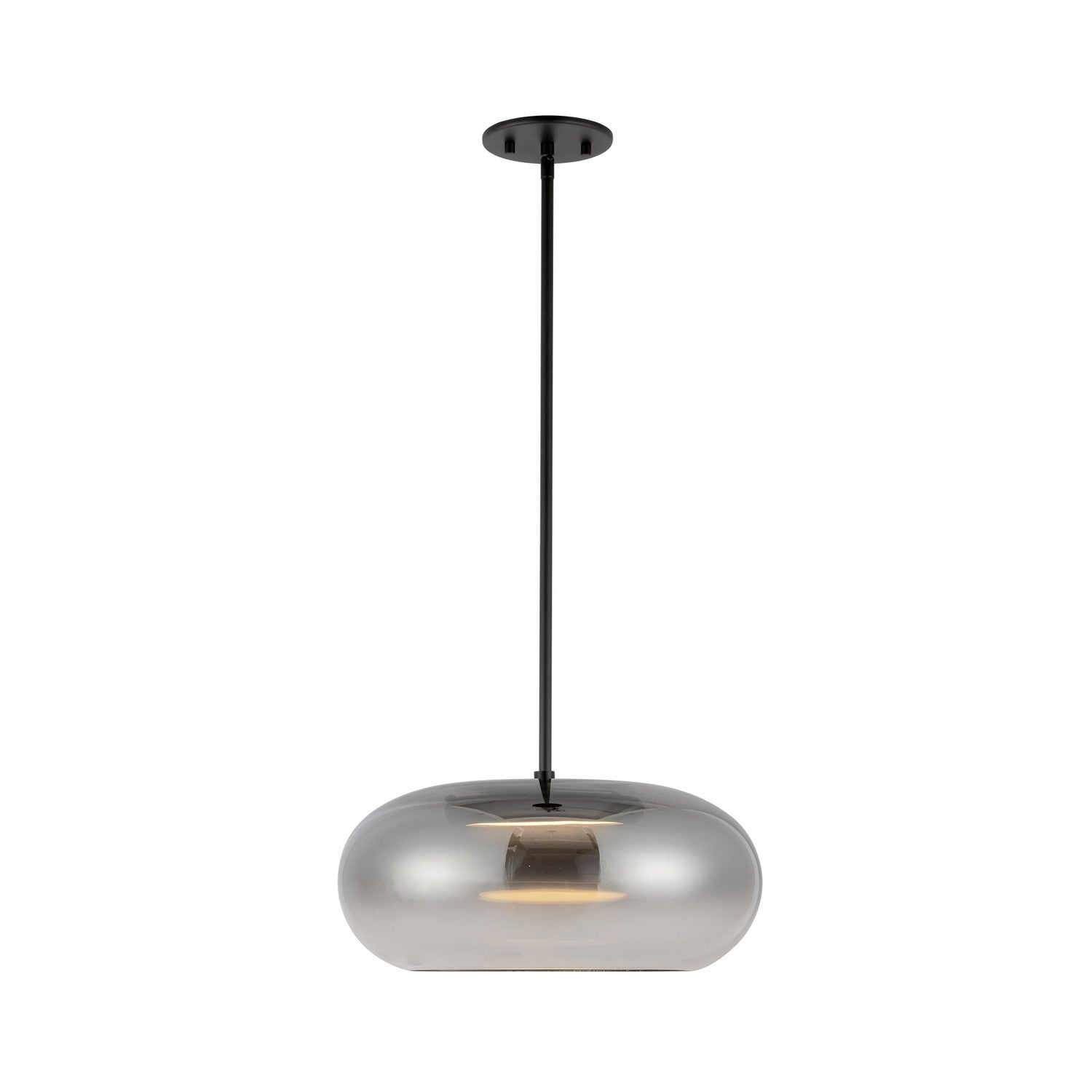 Kuzco Lighting - PD62014-BK/SM - LED Pendant - Trinity - Black/Smoked
