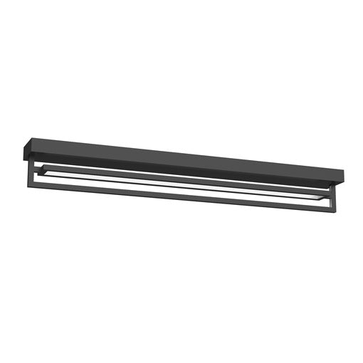 Kuzco Lighting - SF16240-BK - LED Semi-Flush Mount - Mondrian - Black|Brushed Nickel