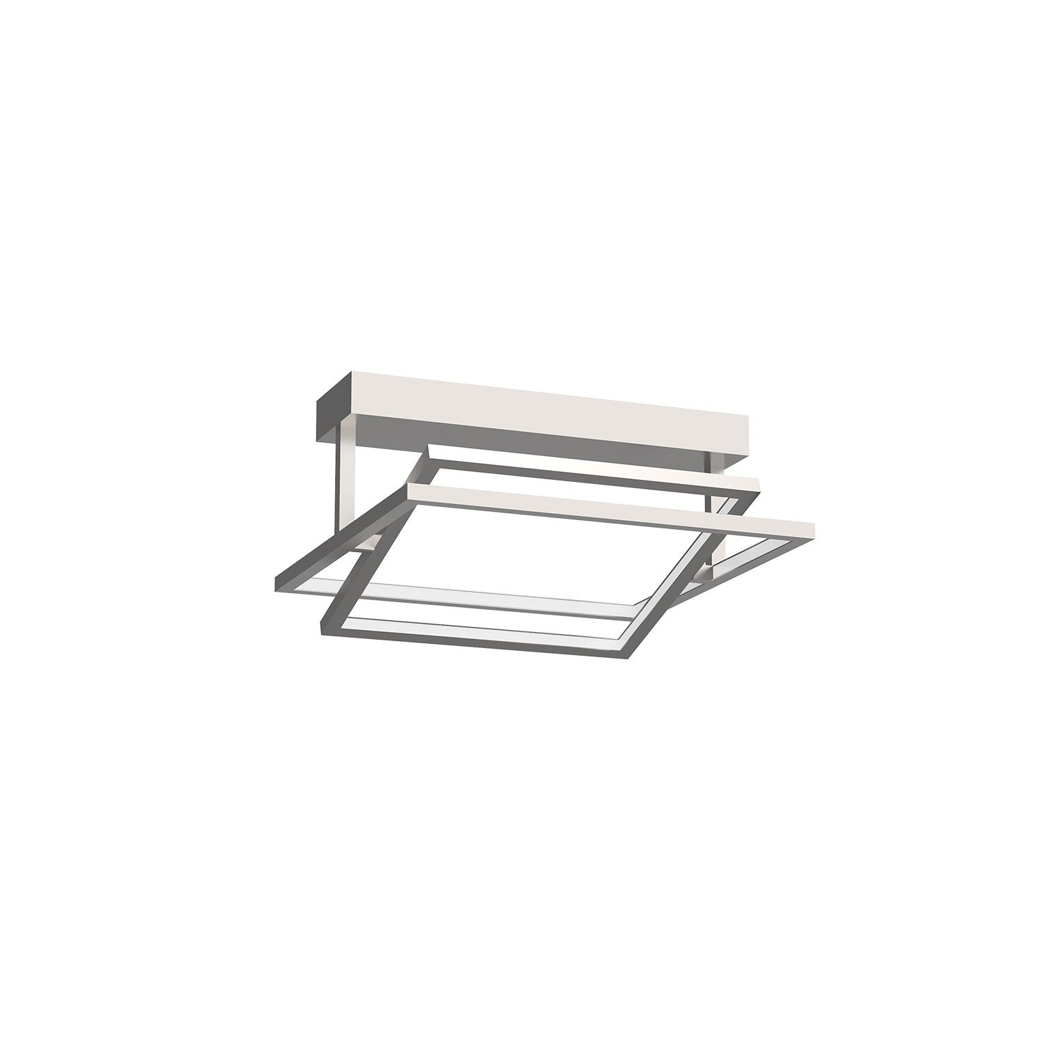 Kuzco Lighting - SF16316-BN - LED Semi-Flush Mount - Mondrian - Brushed Nickel