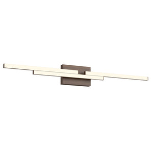 Kuzco Lighting - VL52738-WT - LED Bathroom Fixture - Anello Minor - Walnut