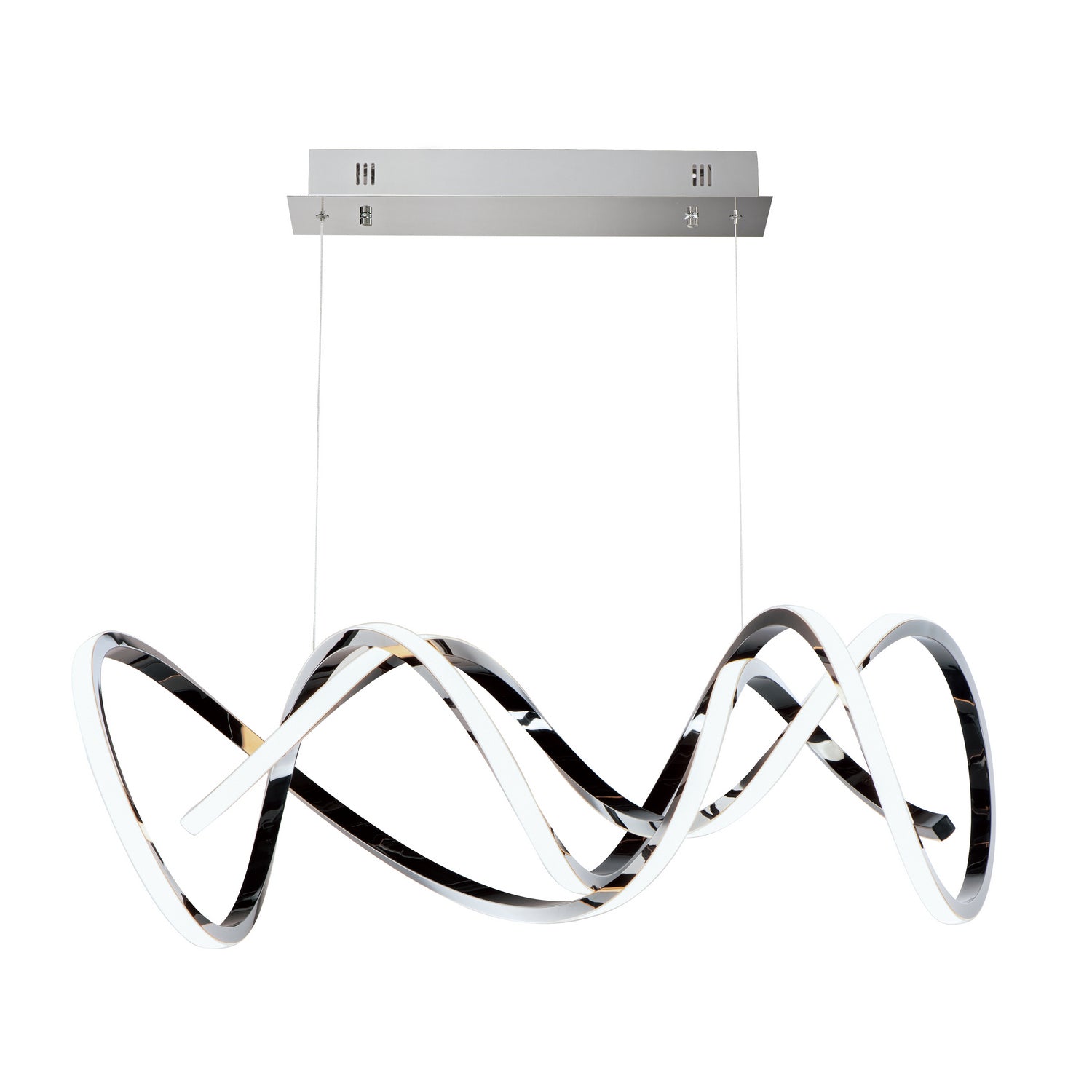 ET2 - E20468-BC - LED Pendant - Signature - Black Chrome