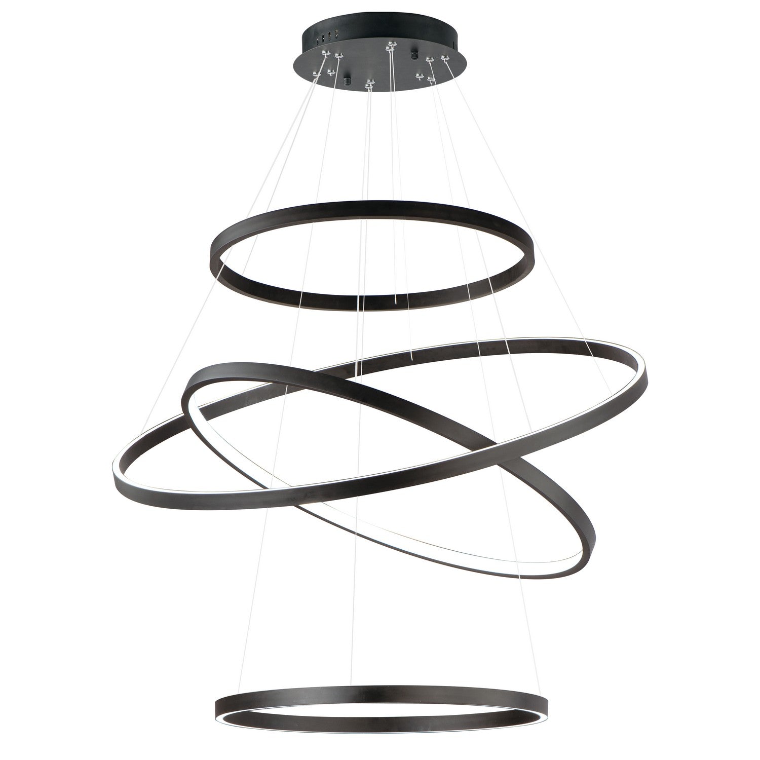 ET2 - E22729-BK - LED Pendant - Groove WiZ - Black