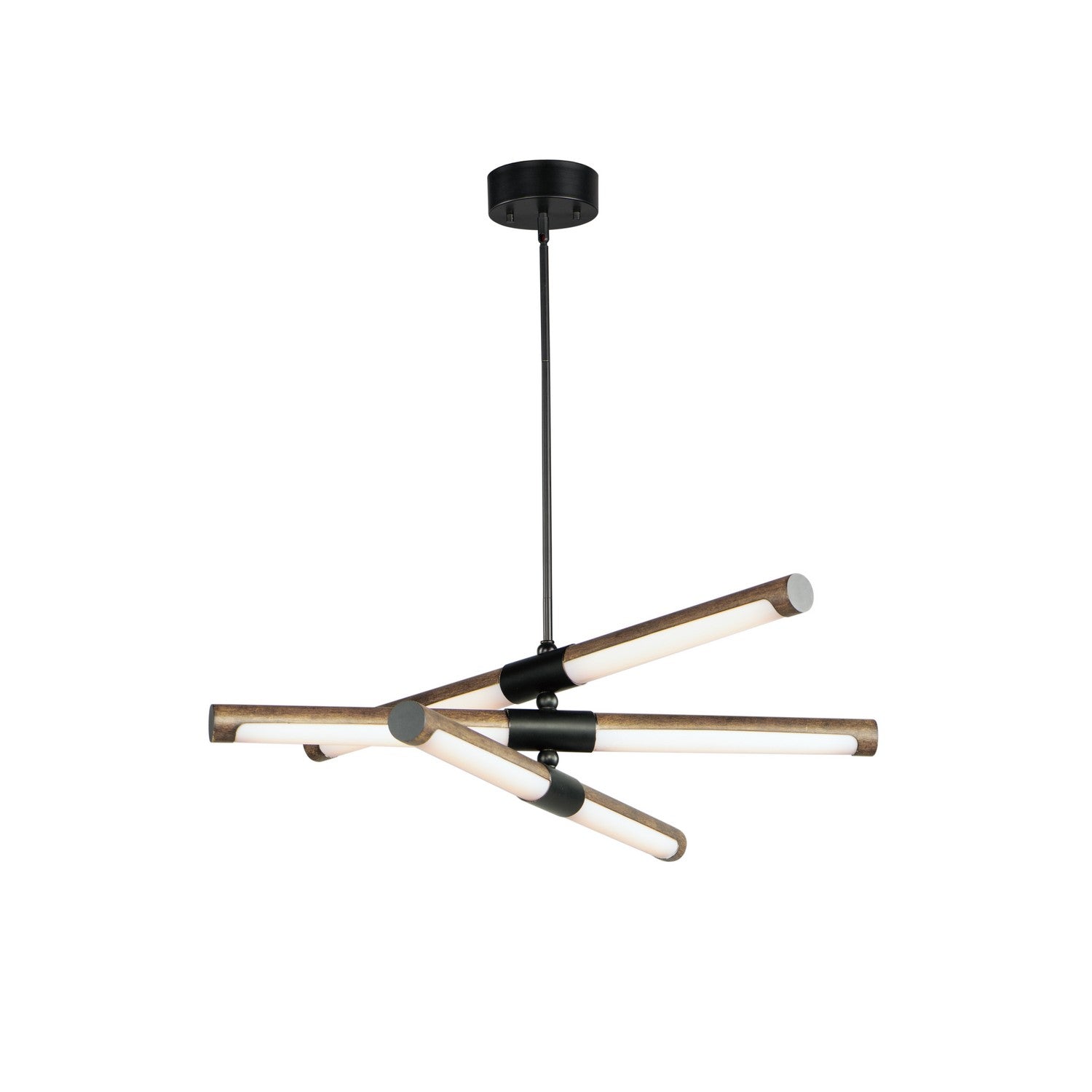 ET2 - E24943-APBK - LED Pendant - Rollo - Antique Pecan / Black