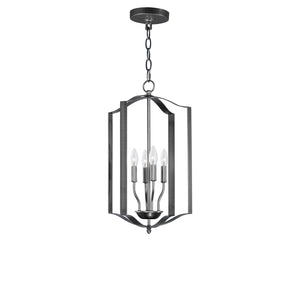 Maxim - 10036BK - Four Light Chandelier - Provident - Black