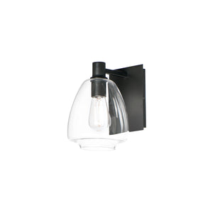 Maxim - 11111CLBK - One Light Wall Sconce - Babylon - Black