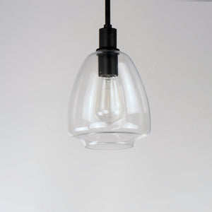 Maxim - 11112CLBK - One Light Pendant - Babylon - Black