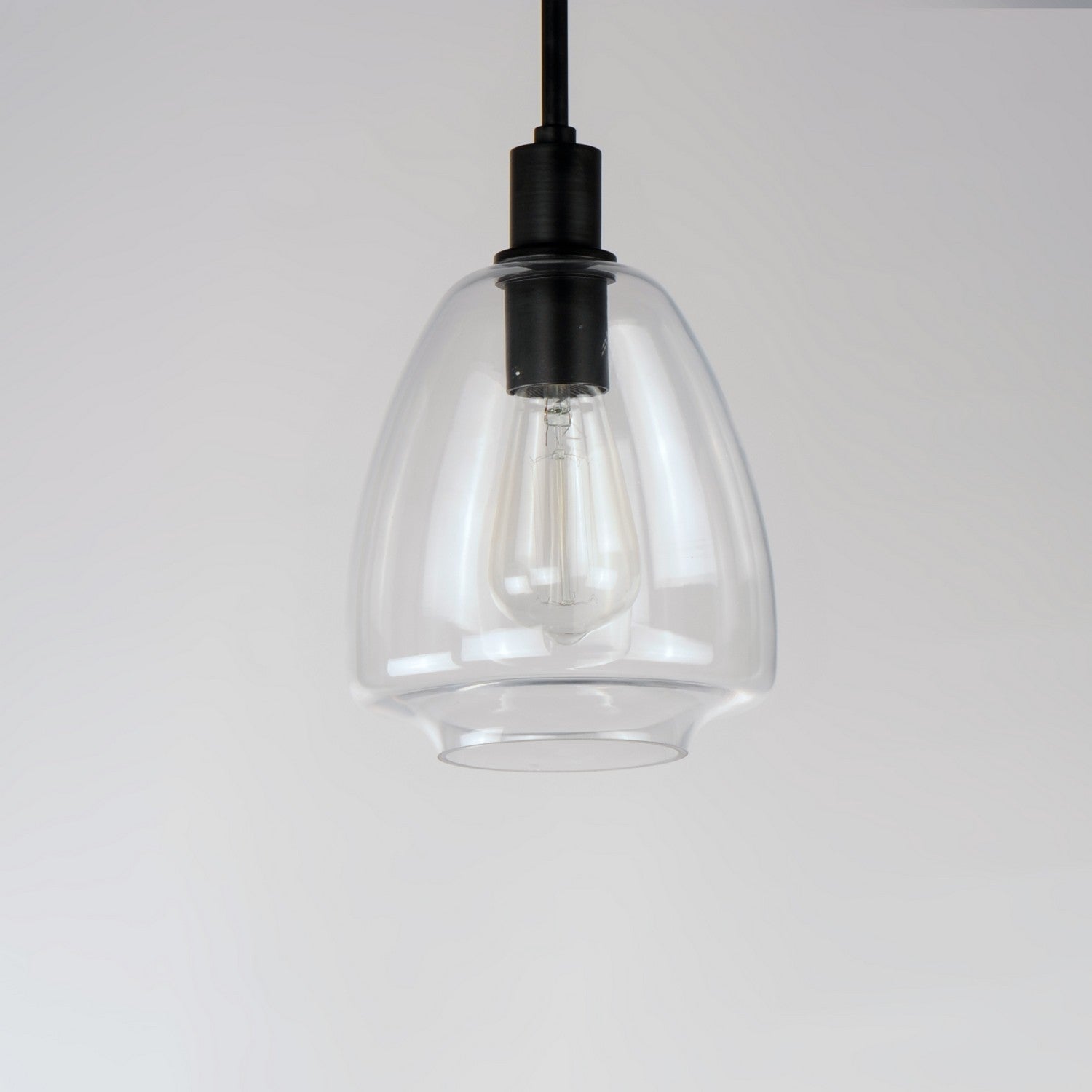 Maxim - 11112CLBK - One Light Pendant - Babylon - Black