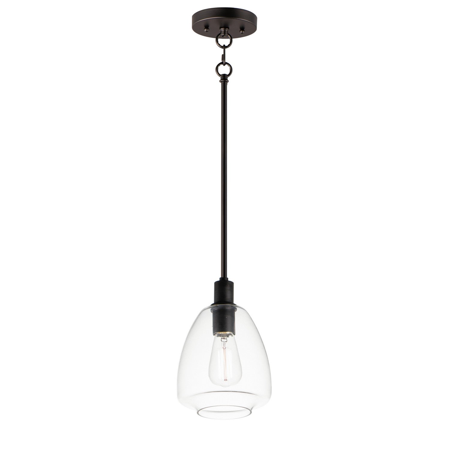 Maxim - 11112CLBK - One Light Pendant - Babylon - Black