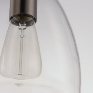 Maxim - 11112CLSN - One Light Pendant - Babylon - Satin Nickel