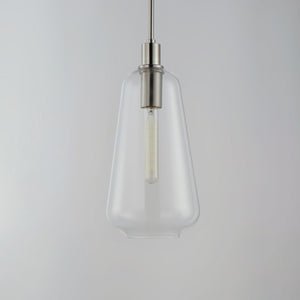 Maxim - 11114CLSN - One Light Pendant - Babylon - Satin Nickel