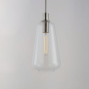 Maxim - 11114CLSN - One Light Pendant - Babylon - Satin Nickel