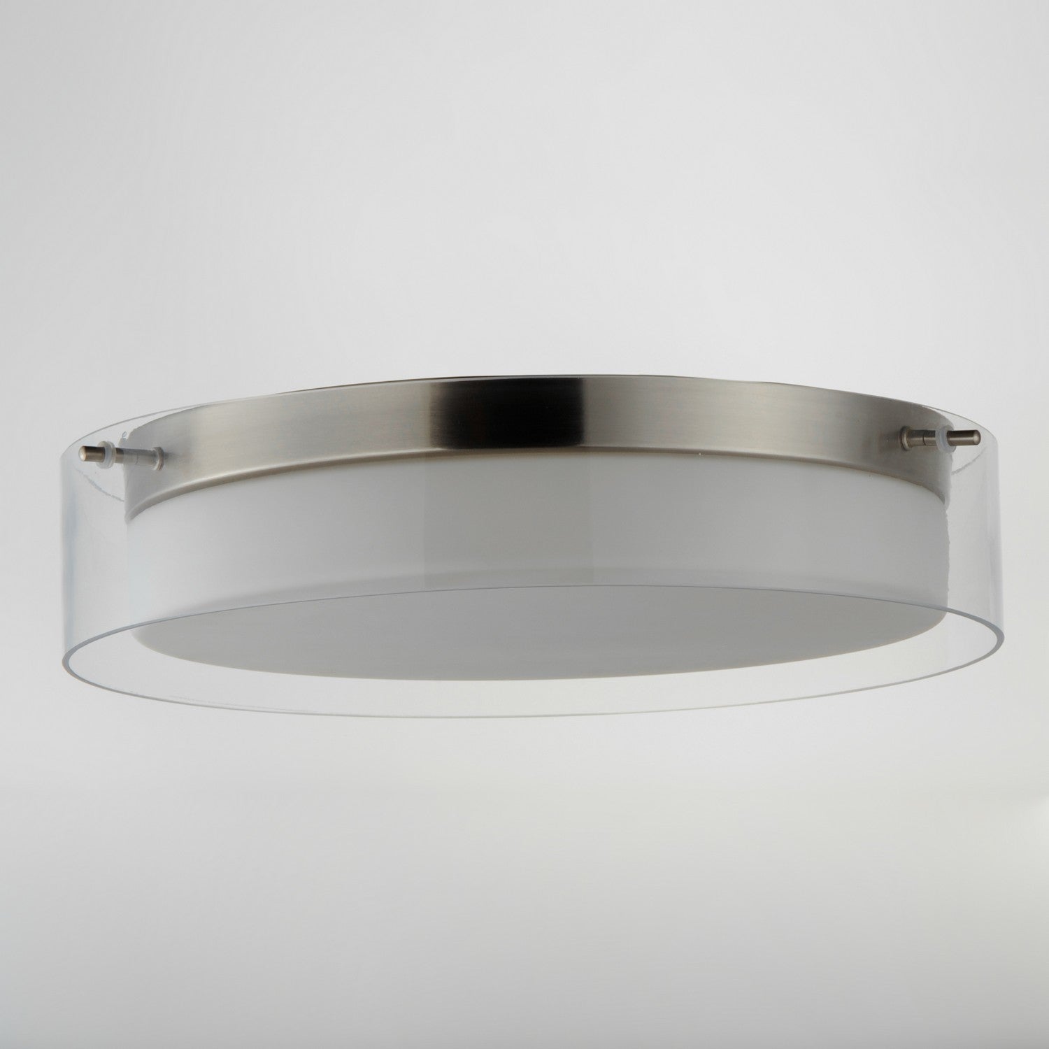 Maxim - 12284CLSWSN - LED Flush Mount - Duo - Satin Nickel