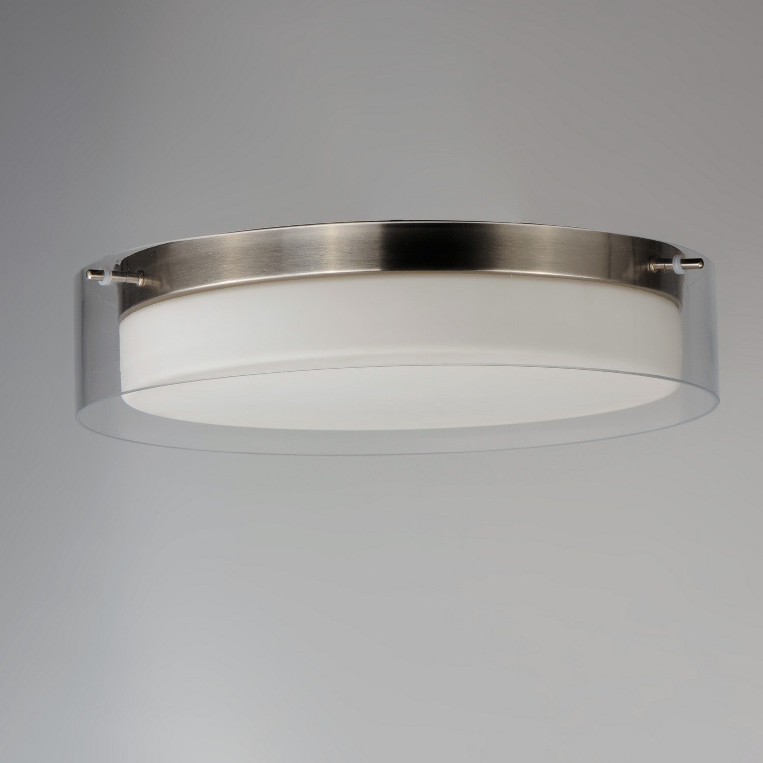 Maxim - 12286CLSWSN - LED Flush Mount - Duo - Satin Nickel