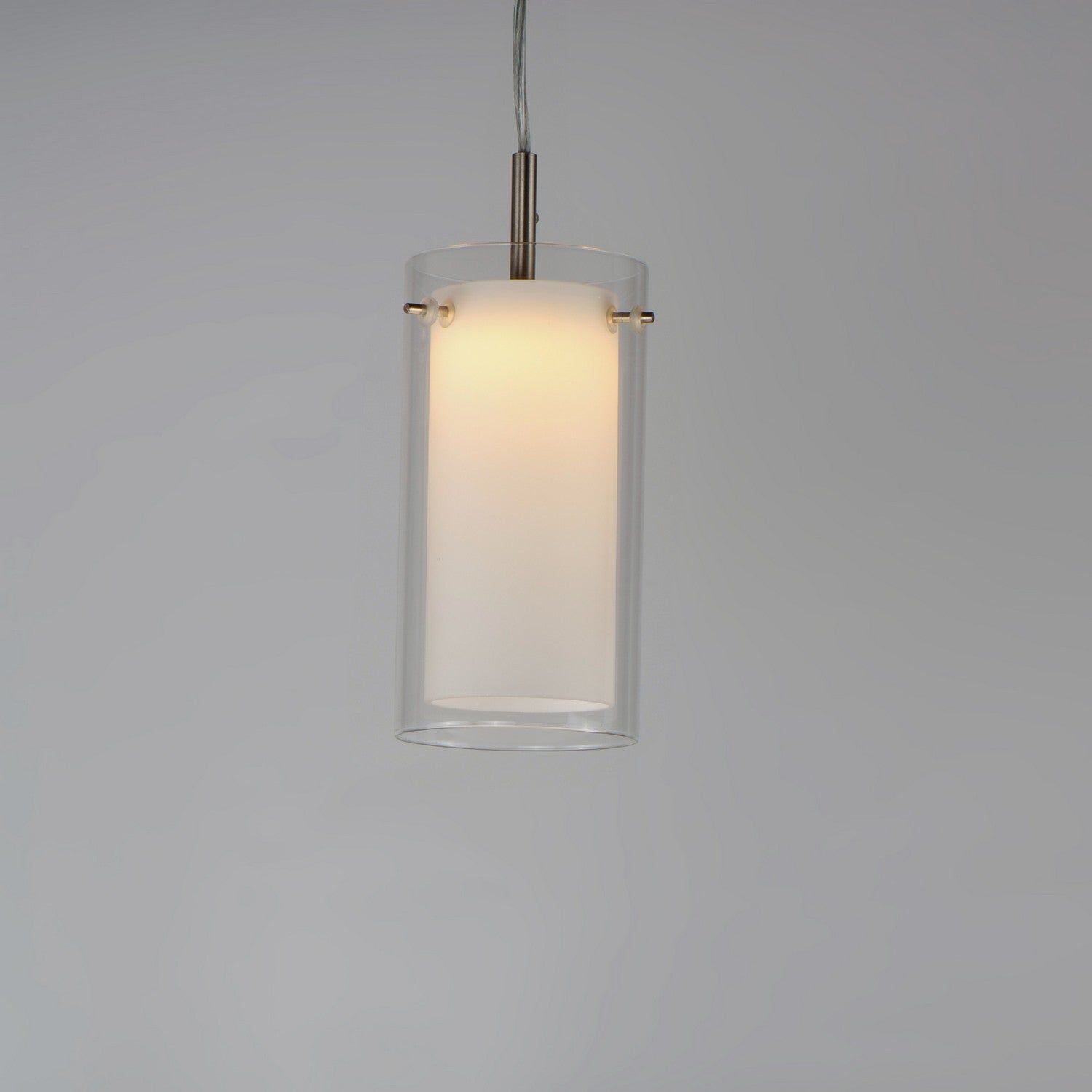 Maxim - 12289CLSWSN - LED Mini Pendant - Duo - Satin Nickel