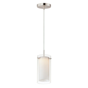 Maxim - 12289CLSWSN - LED Mini Pendant - Duo - Satin Nickel