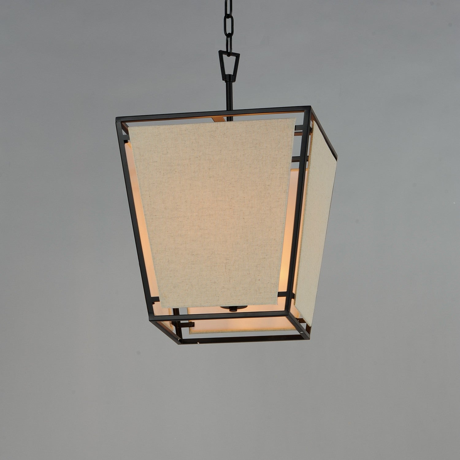 Maxim - 20264CVBK - Four Light Pendant - Montauk - Black