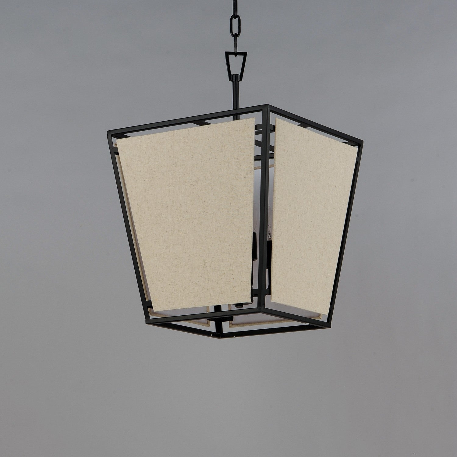 Maxim - 20264CVBK - Four Light Pendant - Montauk - Black