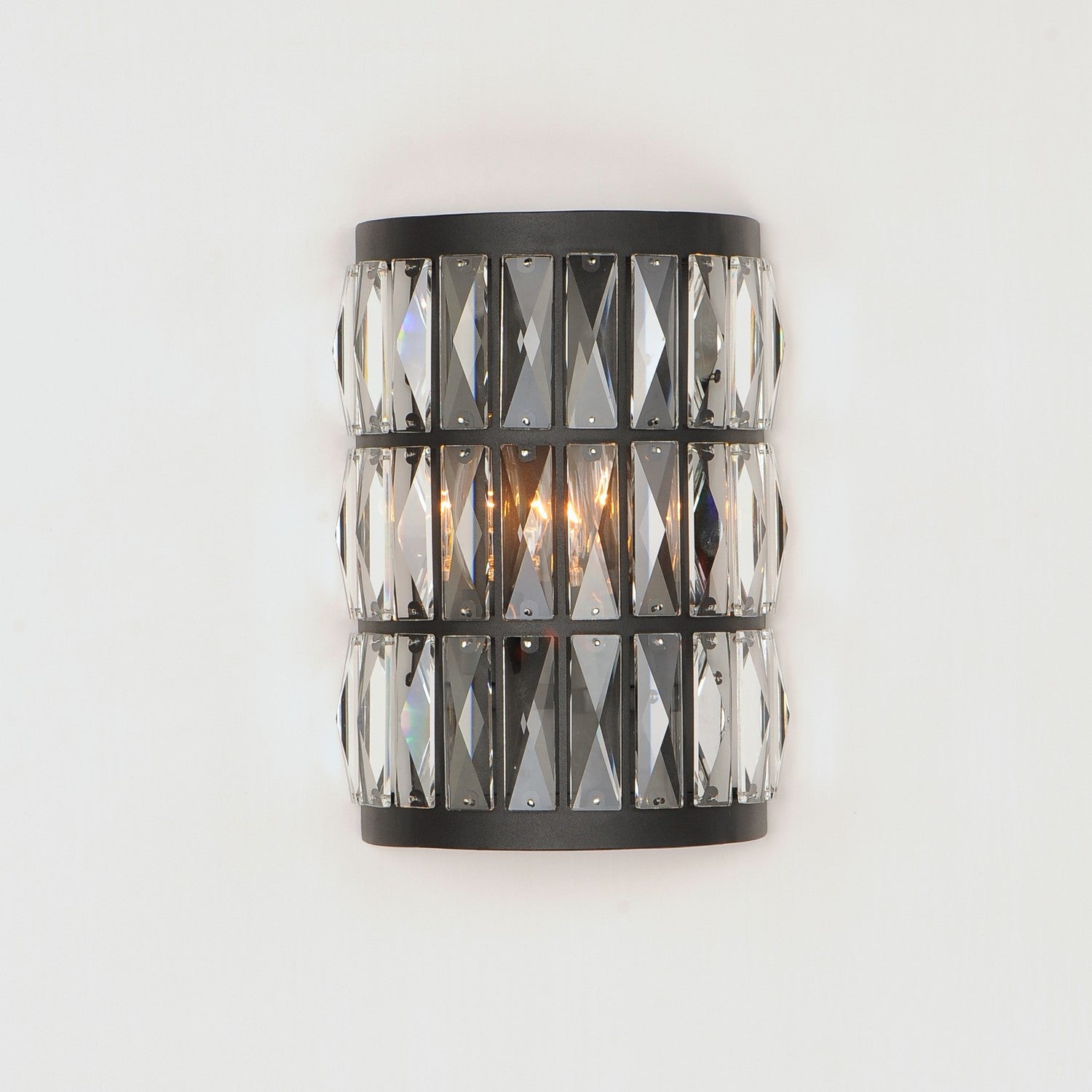 Maxim - 21812BCBK - Two Light Wall Sconce - Madeline - Black