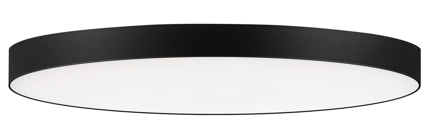 Maxim - 57670WTBK - LED Flush Mount - Trim - Black
