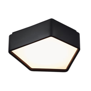 Norwell Lighting - 5395-MB-SO - LED Flush Mount - Fenway - Matte Black