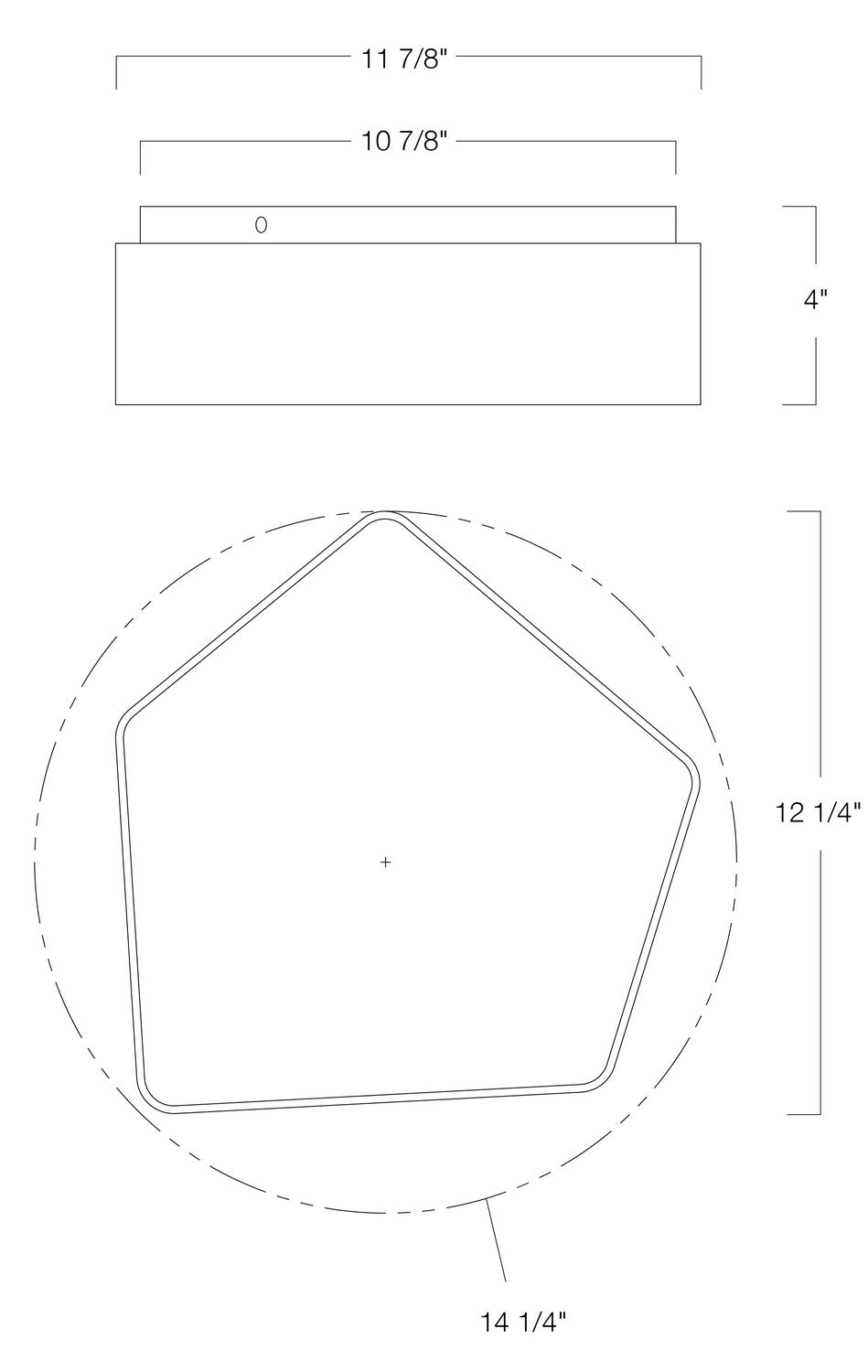 Norwell Lighting - 5395-SB-SO - LED Flush Mount - Fenway - Satin Brass