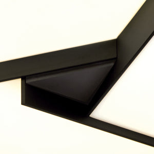 Norwell Lighting - 5396-MB-MA - LED Ceiling Mount - Candeau - Matte Black