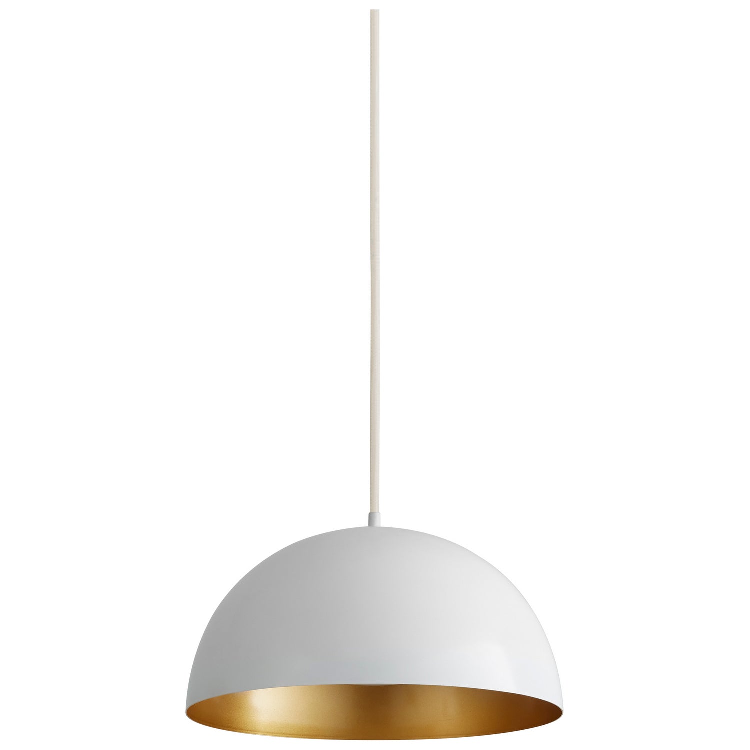 Oxygen - 3-20-650 - LED Pendant - Lucci - White W/ Industrial Brass