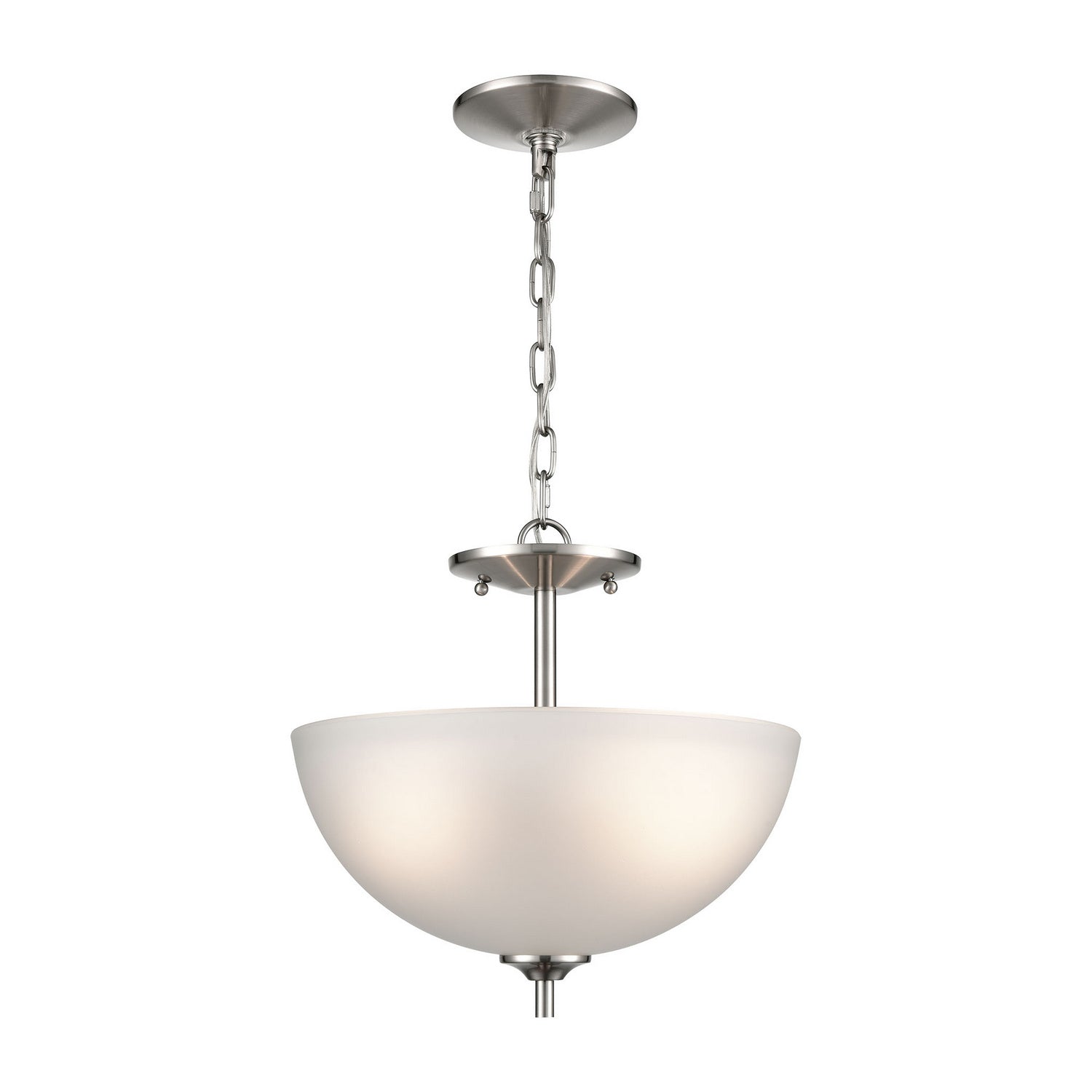 ELK Home - 1302PL/20 - Two Light Semi Flush/Pendant - Jackson - Brushed Nickel