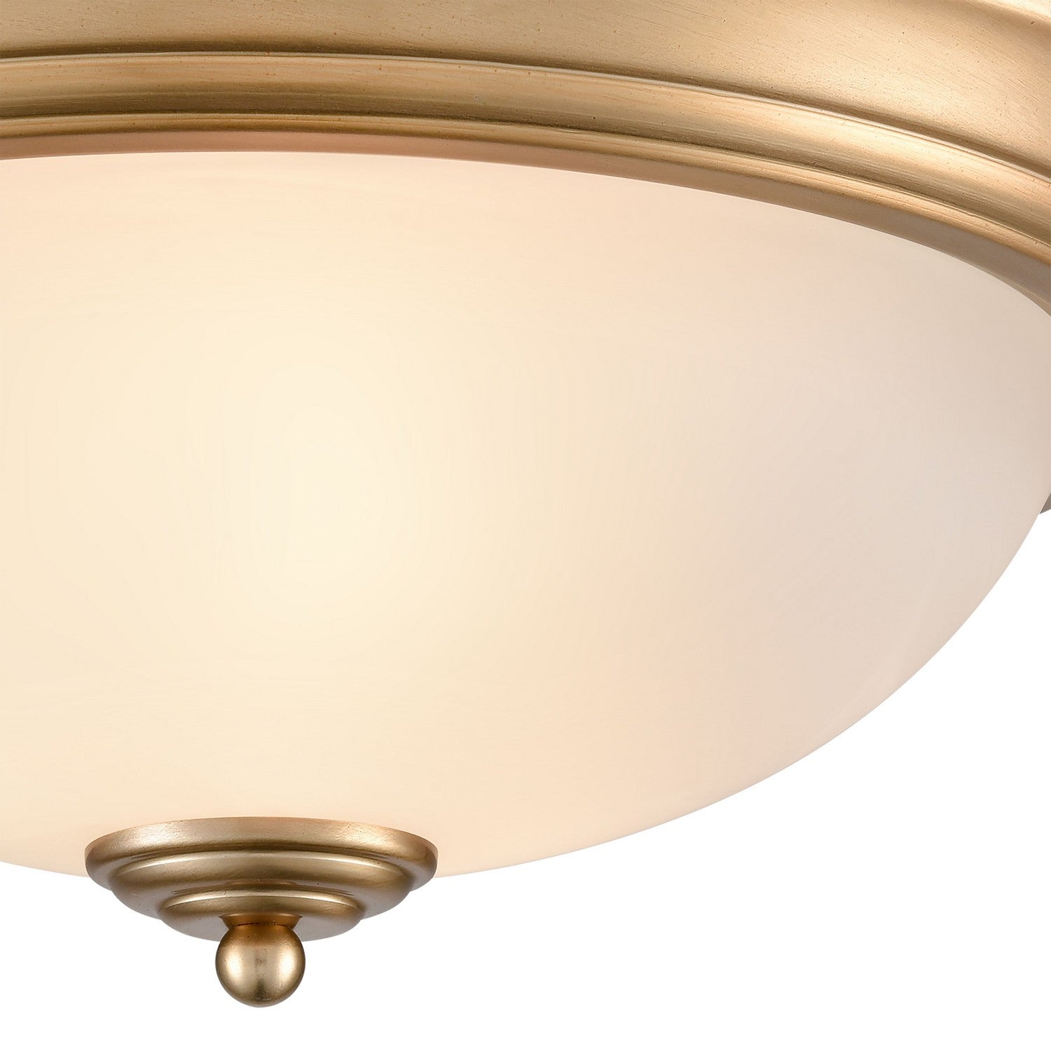 ELK Home - 7013FM/50 - Three Light Flush Mount - Basics - Satin Gold