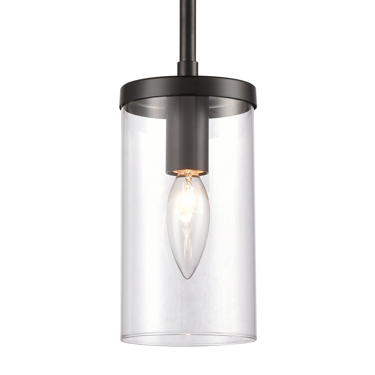 ELK Home - CN290156 - One Light Mini Pendant - Oakland - Black