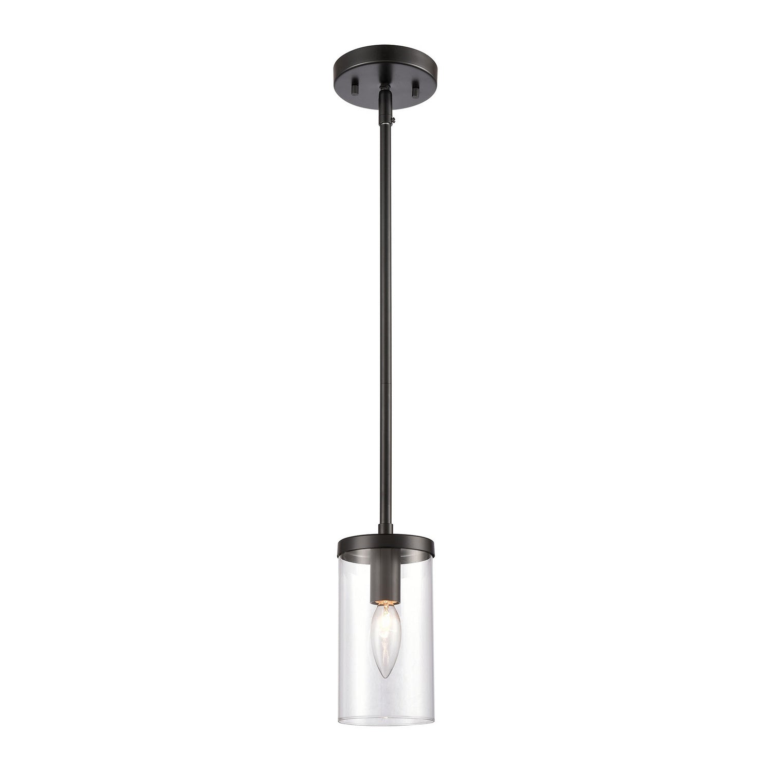 ELK Home - CN290156 - One Light Mini Pendant - Oakland - Black