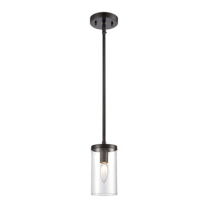 ELK Home - CN290156 - One Light Mini Pendant - Oakland - Black