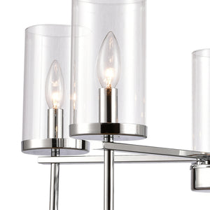 ELK Home - CN290523 - Five Light Chandelier - Oakland - Chrome