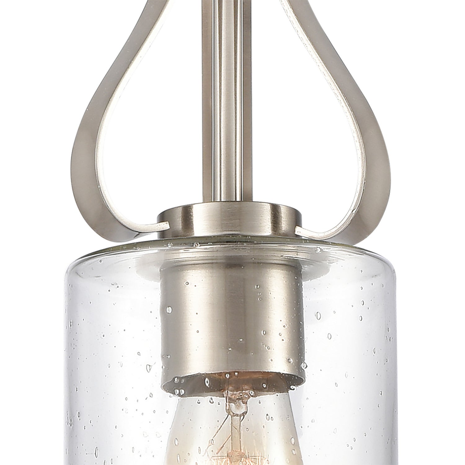 ELK Home - CN300152 - One Light Mini Pendant - Market Square - Brushed Nickel