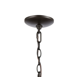 ELK Home - CN300321 - Three Light Chandelier - Market Square - Oil Rubbed Bronze