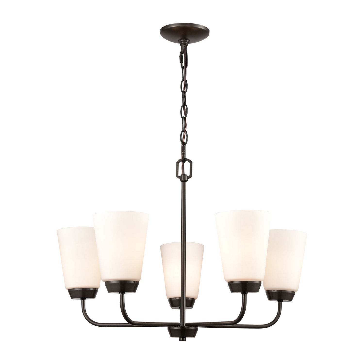 ELK Home - CN310521 - Five Light Chandelier - Winslow - Oil Rubbed Bronze