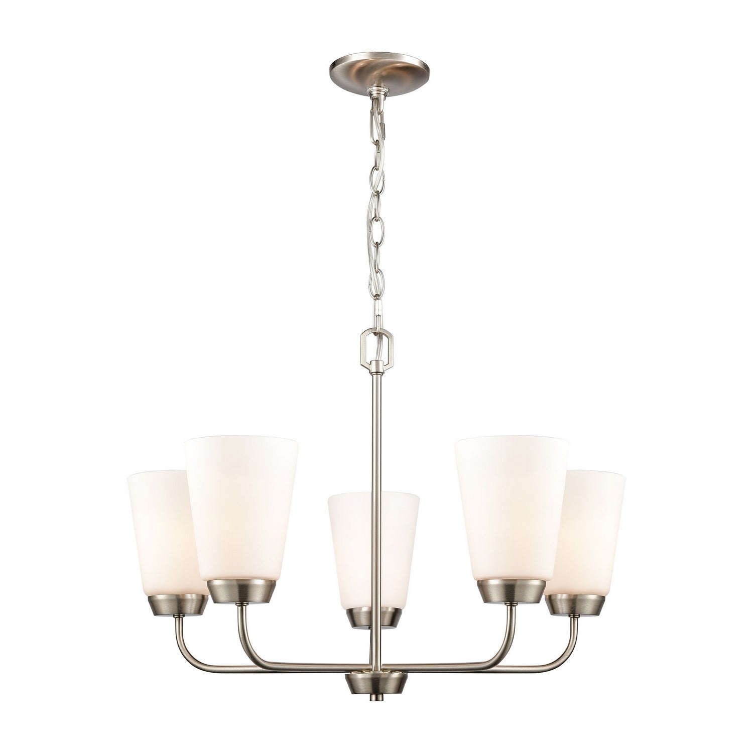 ELK Home - CN310522 - Five Light Chandelier - Winslow - Brushed Nickel