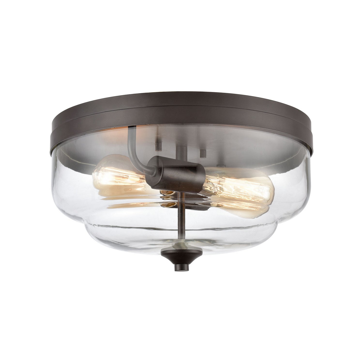 ELK Home - CN320231 - Two Light Flush Mount - Calistoga - Oil Rubbed Bronze