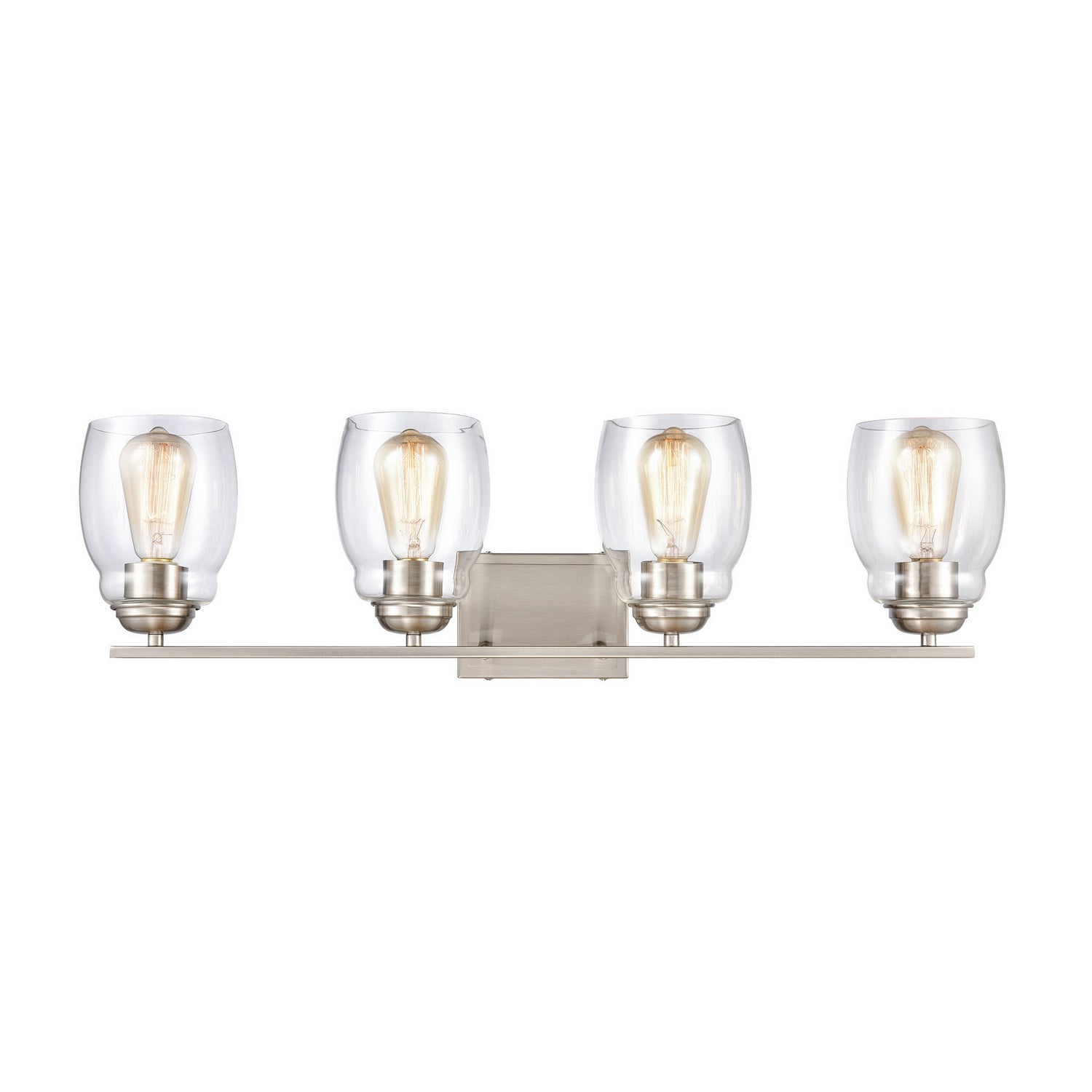 ELK Home - CN320412 - Four Light Bath Bar - Calistoga - Brushed Nickel