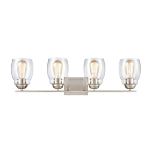 ELK Home - CN320412 - Four Light Bath Bar - Calistoga - Brushed Nickel