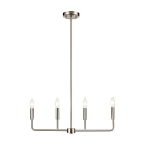 ELK Home - CN330422 - Four Light Chandelier - Park Slope - Brushed Nickel